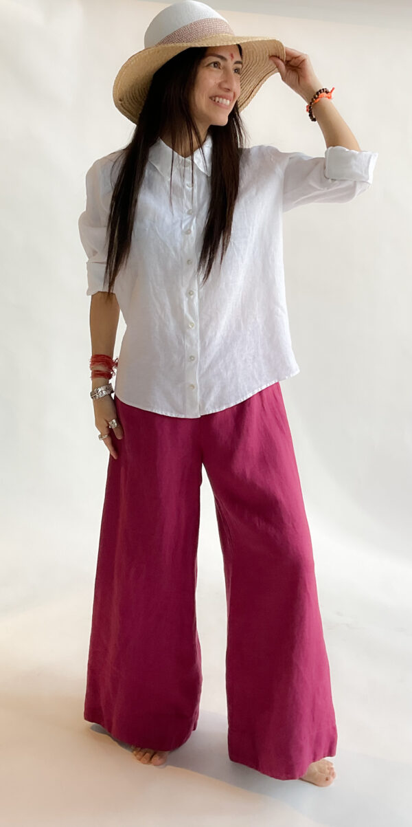 Fitted Shirt - Hanky Linen - Image 3