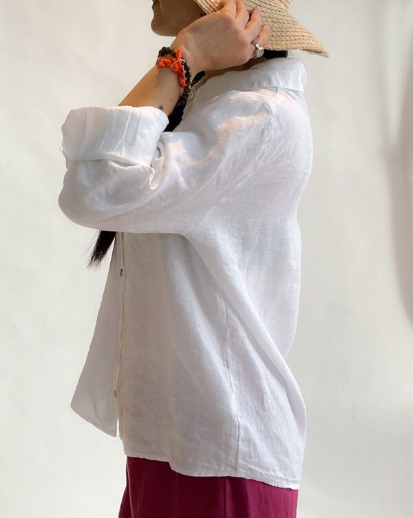 Fitted Shirt - Hanky Linen - Image 4