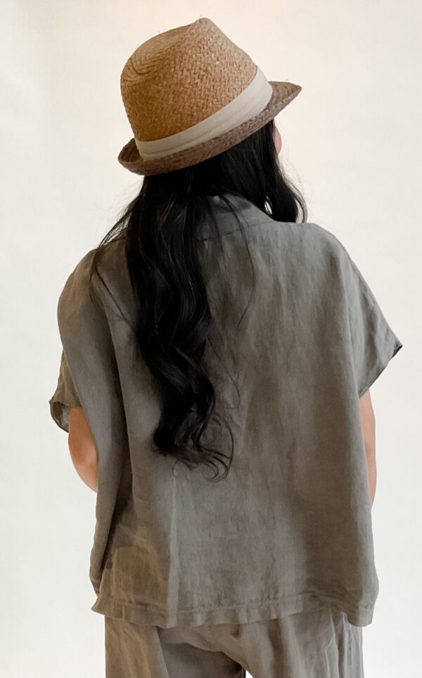 Mesh Collar Top - Image 3