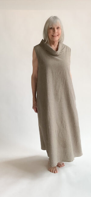 Cowl Neck Maxi Dress