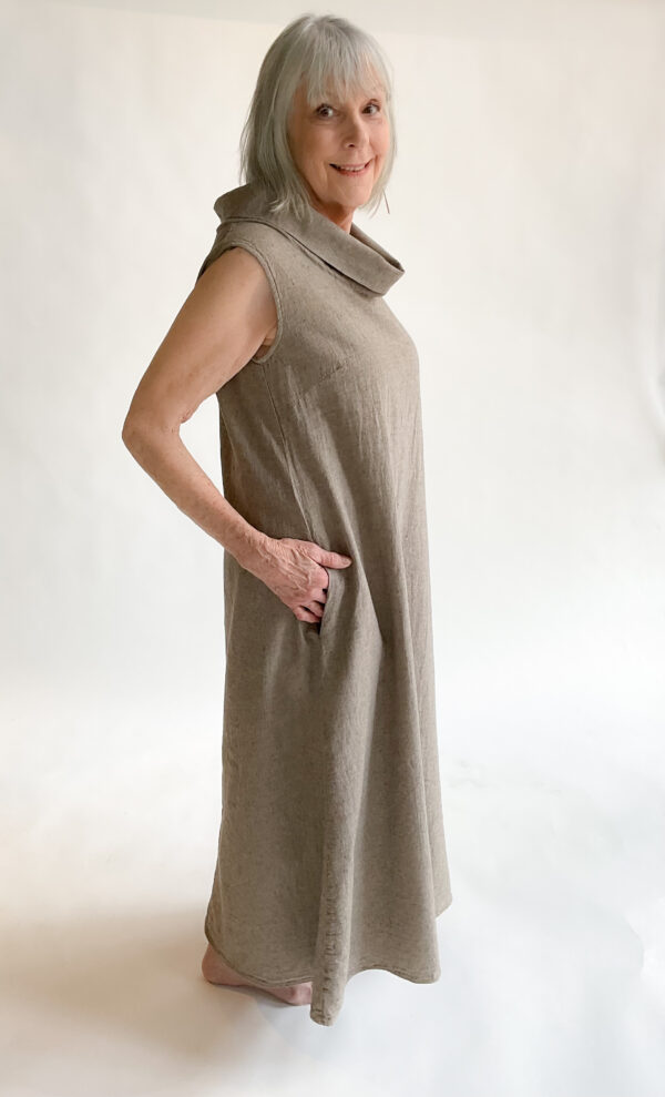 Cowl Neck Maxi Dress - Image 2