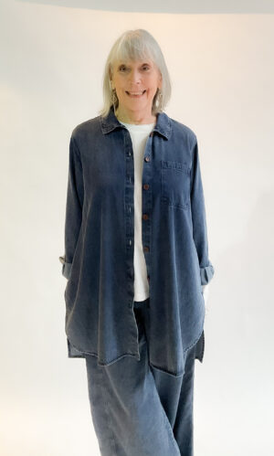LS Tunic Shirt- Jean