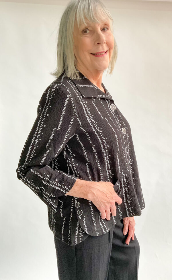 Crinkle Swing Jacket - Image 2