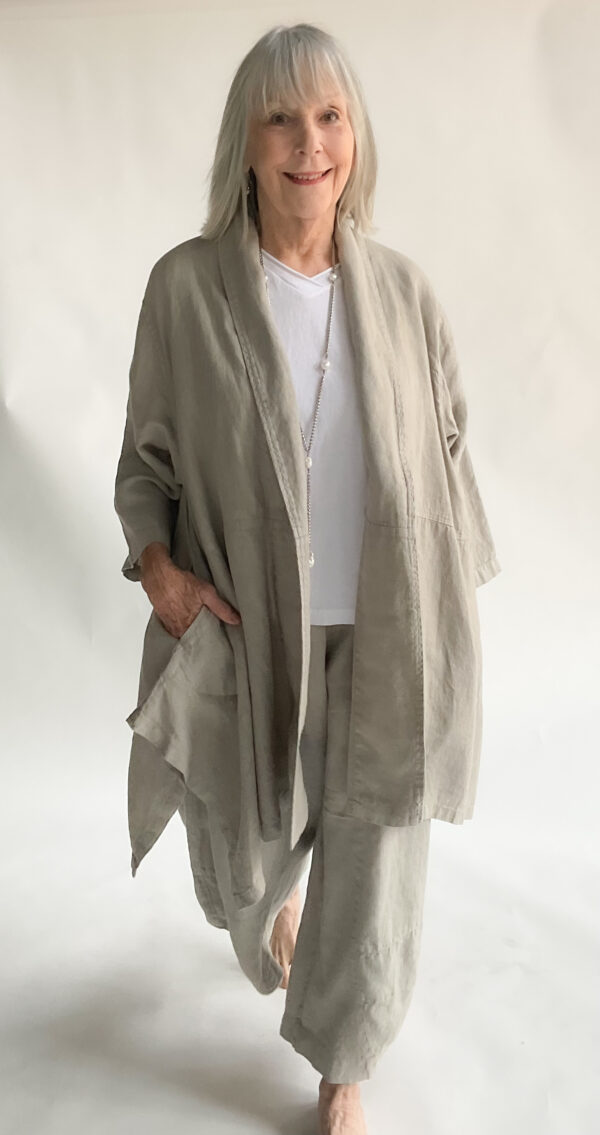 The Gaia Jacket - Linen - Image 2