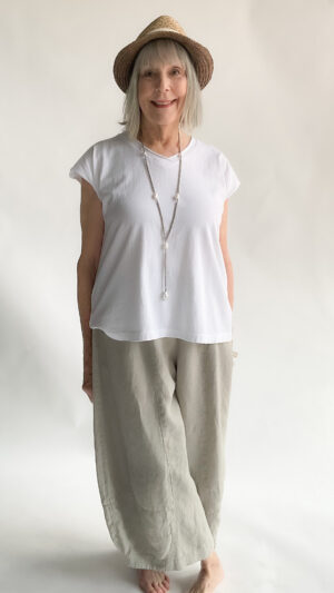 Tucket Hem Pant - Linen