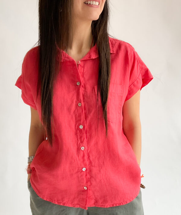S/S PKT Shirt Linen - Image 6