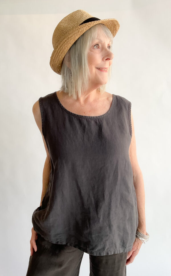 Boxy Tank Linen - Image 4