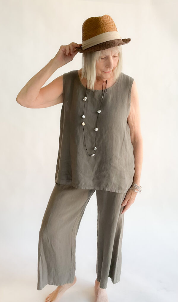Boxy Tank Linen - Image 2