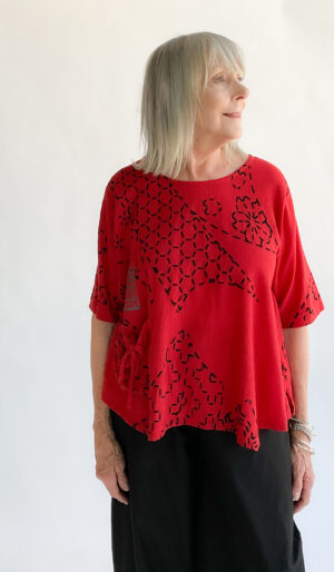 Patch Pocket Blouse - Sashiko Group